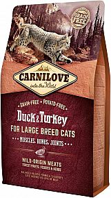 Carnilove Cat LB Duck&Turkey Muscles, Bones, Joints 2kg