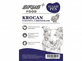 Sirius Food DOG Grain Free Adult Senior Light krocan s batáty 2kg