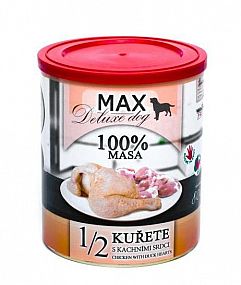 MAX 800g 1/2 Kuřete s kachními srdci