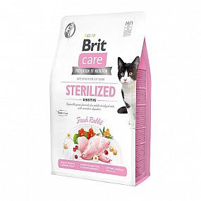 Brit Care Cat GF Sterilized Sensitive 2kg