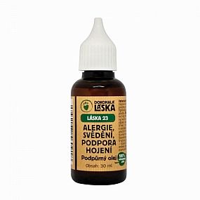 LÁSKA 23 Alergie, hojení, svědění podpůrný olej 30ml