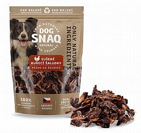 DOG SNAQ kuřecí žaludky sušené   100g