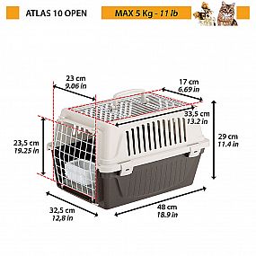 ATLAS 10 OPEN  přepravka