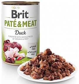 Brit Dog konzerva Paté & Meat Duck 400g