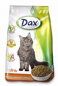 DAX cat drůbeží+zelenina granule 10kg