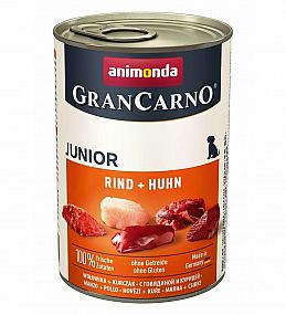 GRANCARNO Junior - hovězí+kuřecí  400g