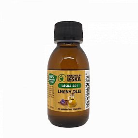 LÁSKA A01 Lněný olej s vitamínem E 100ml