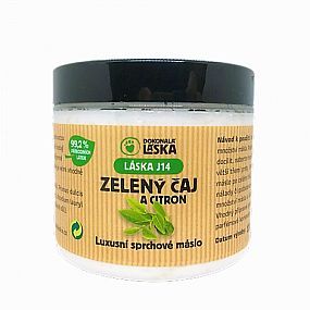 DOKONALÁ LÁSKA sprchové máslo - Zelený čaj s citronem 200ml