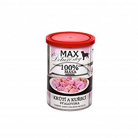 MAX 400g Krůtí a kuřecí svalovina