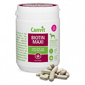 Canvit Biotin Maxi ochucené pro psy 500g new