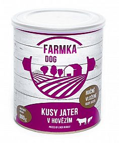 FARMKA dog 800g s játry