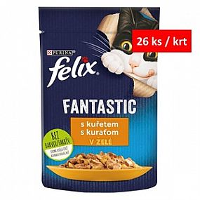 FELIX Fantastic s kuřetem v želé  85g