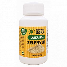 LÁSKA B04 Zelený jíl 100g