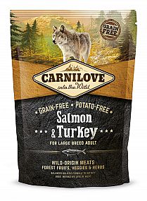 Carnilove Dog Salmon & Turkey for LB Adult 1,5kg