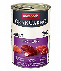 GRANCARNO Adult - hovězí+jehněčí  400g