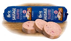 BRIT sausage Chicken & White Fish NEW 800g