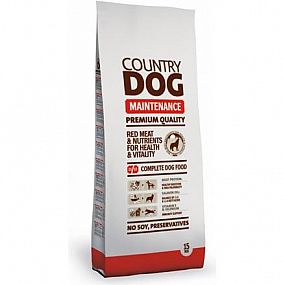 Country Dog Maintenance - červený   15kg