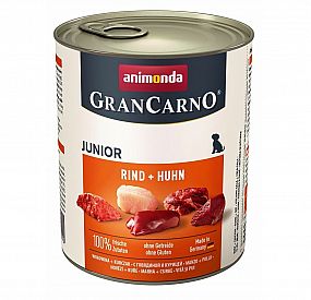 GRANCARNO Junior - hovězí+kuře 800g