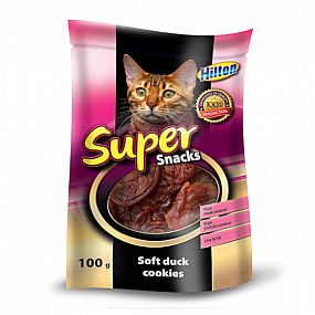 Super Snacks Cat měkké kachní koláčky 100g