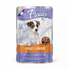 Plaisir dog kapsička junior kuřecí   100g