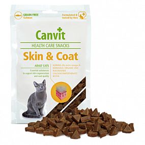 Canvit Snacks  CAT Skin & Coat 100g