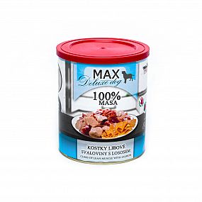 MAX 800g Kostky libové svaloviny s lososem