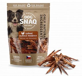 DOG SNAQ kuřecí pařátky sušené   100g