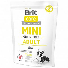 BRIT CARE dog GF mini adult lamb  400g