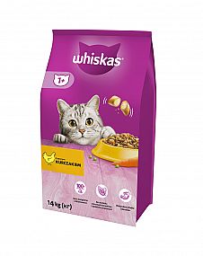 WHISKAS s kuřecím 14kg