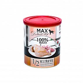 MAX 800g 1/2 Kuřete s kachními srdci